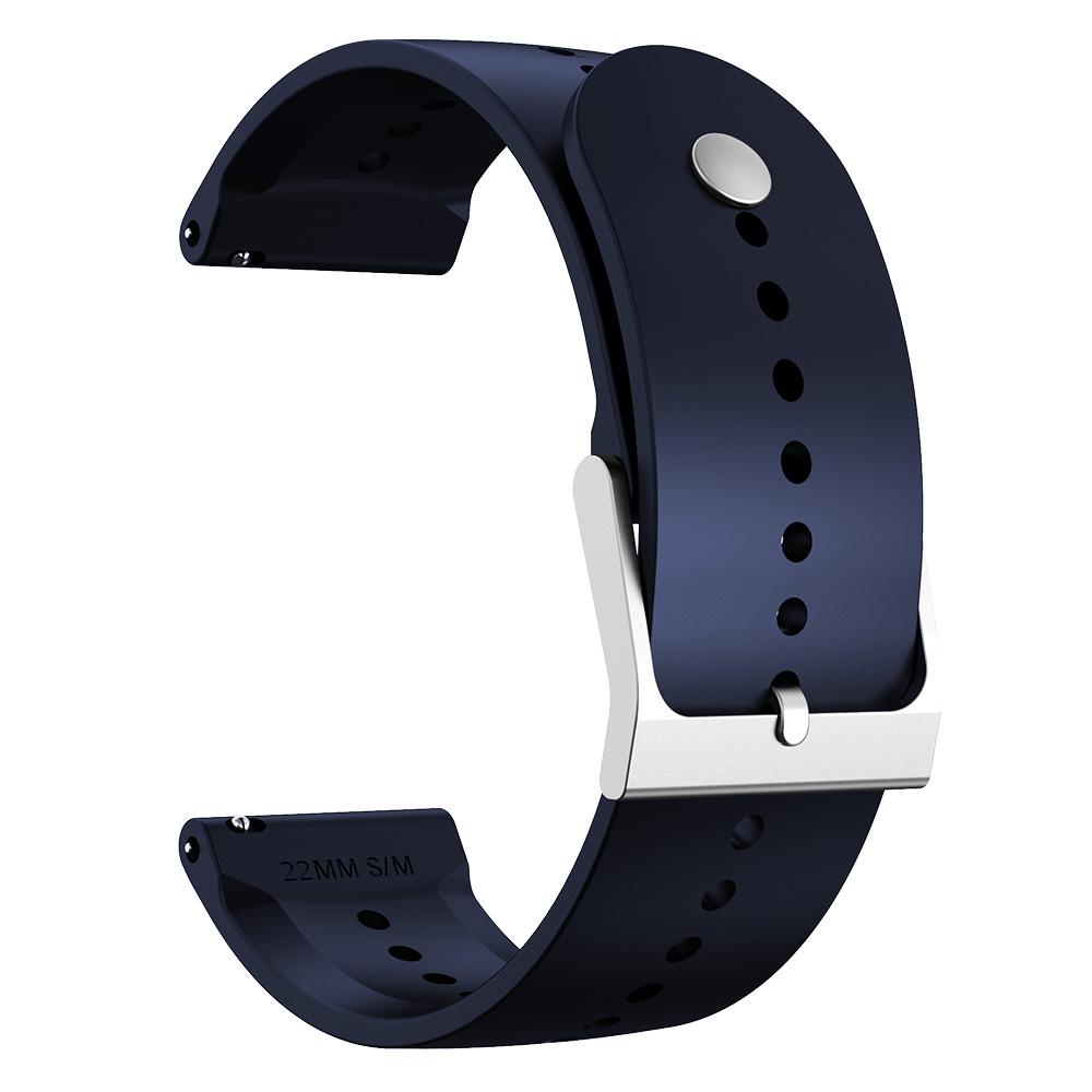 22MM SILICONE STRAP Compatible with Suunto 5 Peak MULTICOLOR translucent band for Suunto 9 Peak Watchband Bracelet accessories
