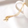 Alloy starfish anklet, geometric simple pentagram foot decoration