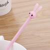 1PC  Stationery Cartoon Cute Rabbit Creative School Supply Office Gift Handles Bunny Gel Pens