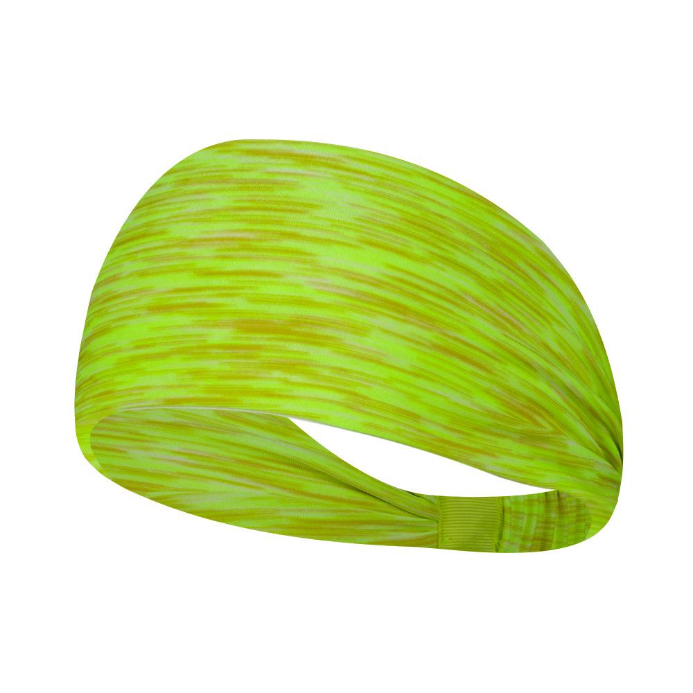 European & American Sweat-Wicking Antiperspirant Running Headband for Women