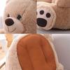 SXBCyan Bean Bag Chair for Kids Children Sofa Small Cartoon Couch Child Cute Chair Pouf Ottoman Princess Seat Futon Bear Armchair Kids