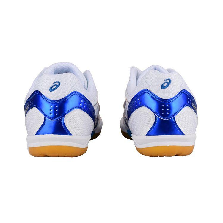 Asics Attack Excounter 327 White Electric Blue Unisex Sneakers 1073A060-101