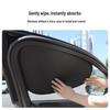 Static Adsorption Car Window Sunshade Curtain for Privacy and Sun Protection