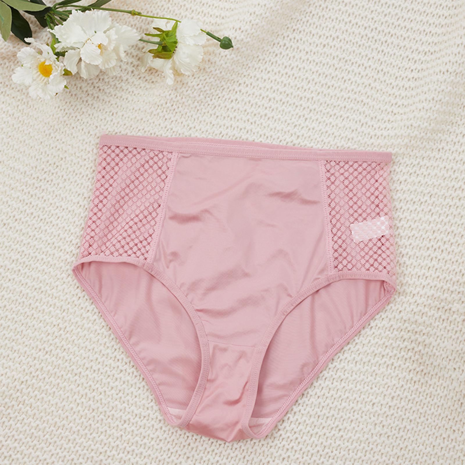 

Women s High Waisted Shaping And Belly Hugging Pants With Ample Buttocks And Breathable Holes, Waist Cinching Pants, Underwear XL рожевий