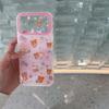 New 2026 Shockproof Phone Case For iPhone 15 16 17 Pro Max Strawberry Print With Strawberry Beaded Wrist Strap Large Window Cove