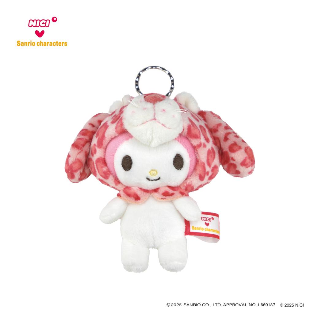 NICI x Sanrio Plush Mascot for Pink Women,