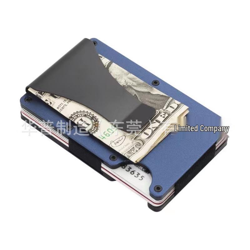 RFID Aluminum Credit Card Holder - Anti-demagnetization & Anti-skimming Metal Case