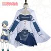 Anime Style Madoka Magica Homura Akemi Cosplay Outfit With Wig And Accessories Xs-xxxl