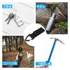 [ZHEJIA] Belt Keeper Key Chain (Set of 6) Velcro Keychain
