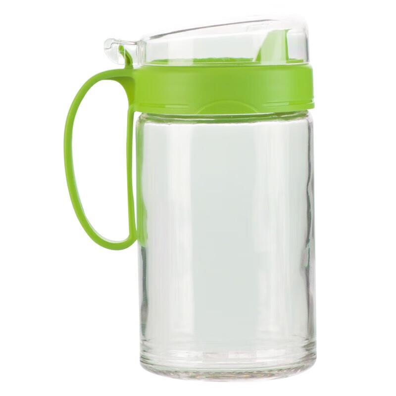 Camellia Glass Anti-Leak Oil Dispenser Bottle