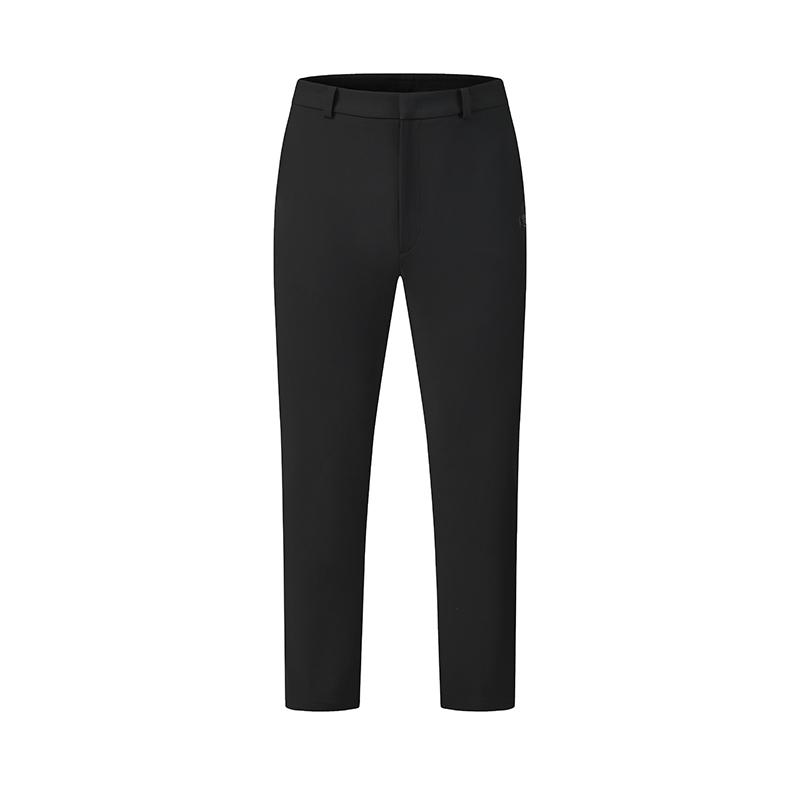 

FILA Golf Series Fashion Classic Simple Sports Golf Versatile Comfortable Woven Casual Pants Men bottoms Deep-Black A11M615805FBK 2XL