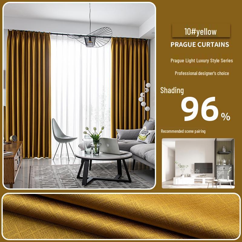 Full Blackout Beni Prague Curtains for Home, Hotel, Living Room, Bedroom - Retail & Home Improvement