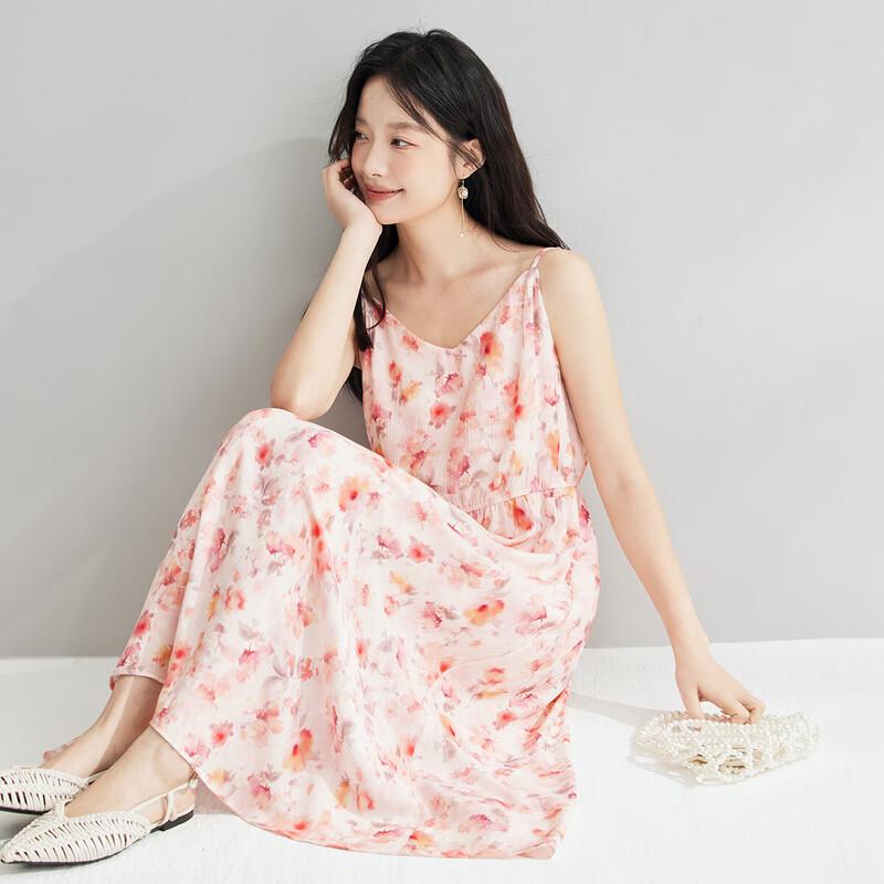 INMAN French Resort Floral Camisole Dress