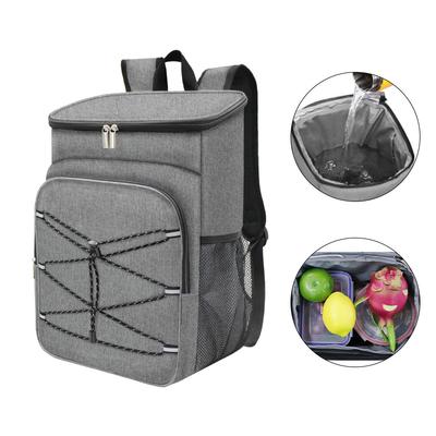 Bolsa Térmica de Ombro Grande Capacidade Mochila de Piquenique ao Ar Livre Tecido Oxford Impermeável Bolsa Térmica para Gelo
