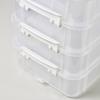 1Pcs Drawer Table Makeup Organizer Box 4 Layers Jewelry Container Bins New Desk Storage Organizer