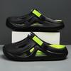 Summer Men Clog Slippers Comfortable Water Shoes Outdoor Sandals Beach Shoes Men's Slippers Slides Indoor Bathroom Shoes
