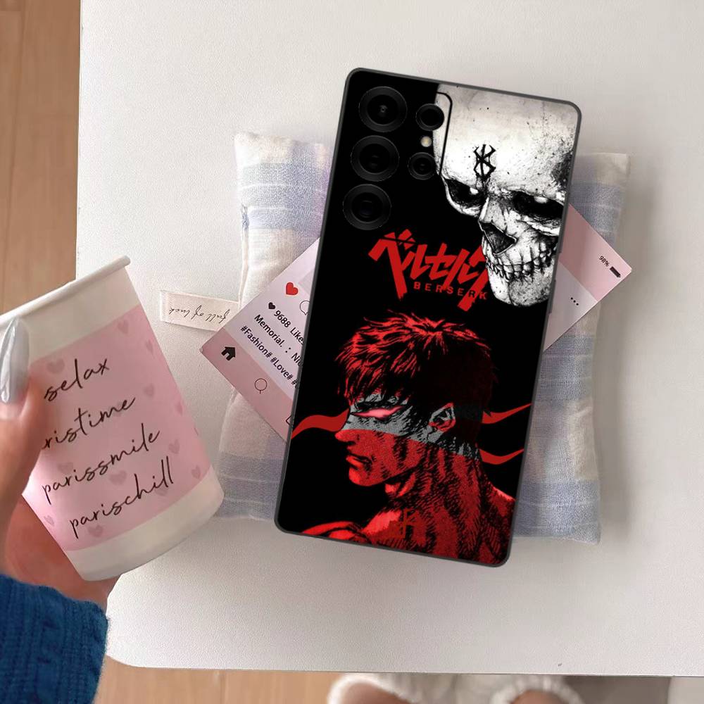 

Berserk Guts Hot Anime Phone Case For Samsung A 52 53 21 32 13 12 71 31 51 40 72 73 70 22 42 50 30 20 21 Shell Samsung A51 4G