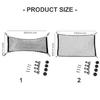 Car Rear Trunk Cargo Net Strong Load Bearing Mesh Car Storage Organizers Large Capacity Space Saving Car Net Storage