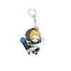 Fire Force Shinra Kusakabe Anime Keychains Arthur Boyle Kotatsu Tamaki Cartoon Keyrings Bag Tag Trendy Cosplay Accessories