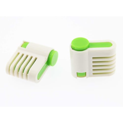 Olive-G Sponge Cake Cut Slicer, Set of 2, Green