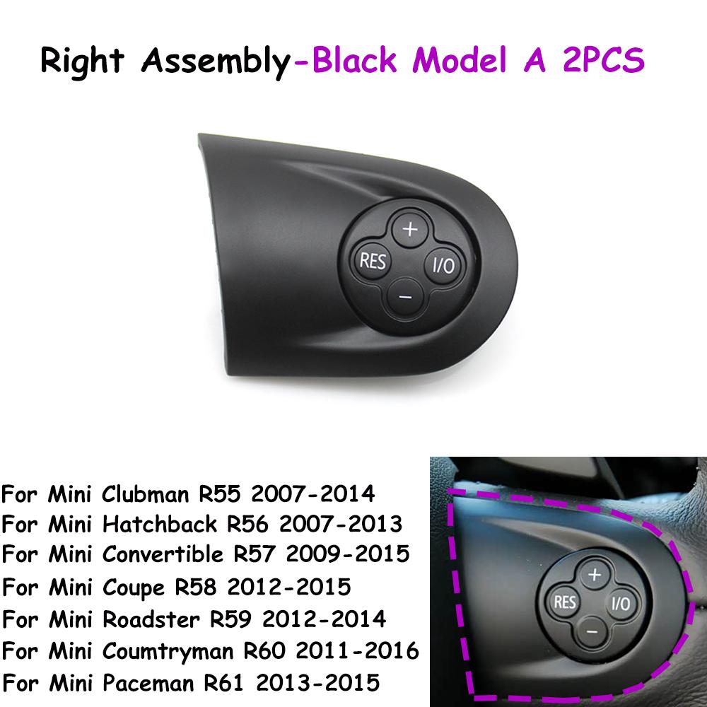 R55 R56 R57 R58 R59 R60 R61 Car Steering Wheel Multifunction Cruise Control Switch Button Assembly For BMW Mini Cooper Paceman