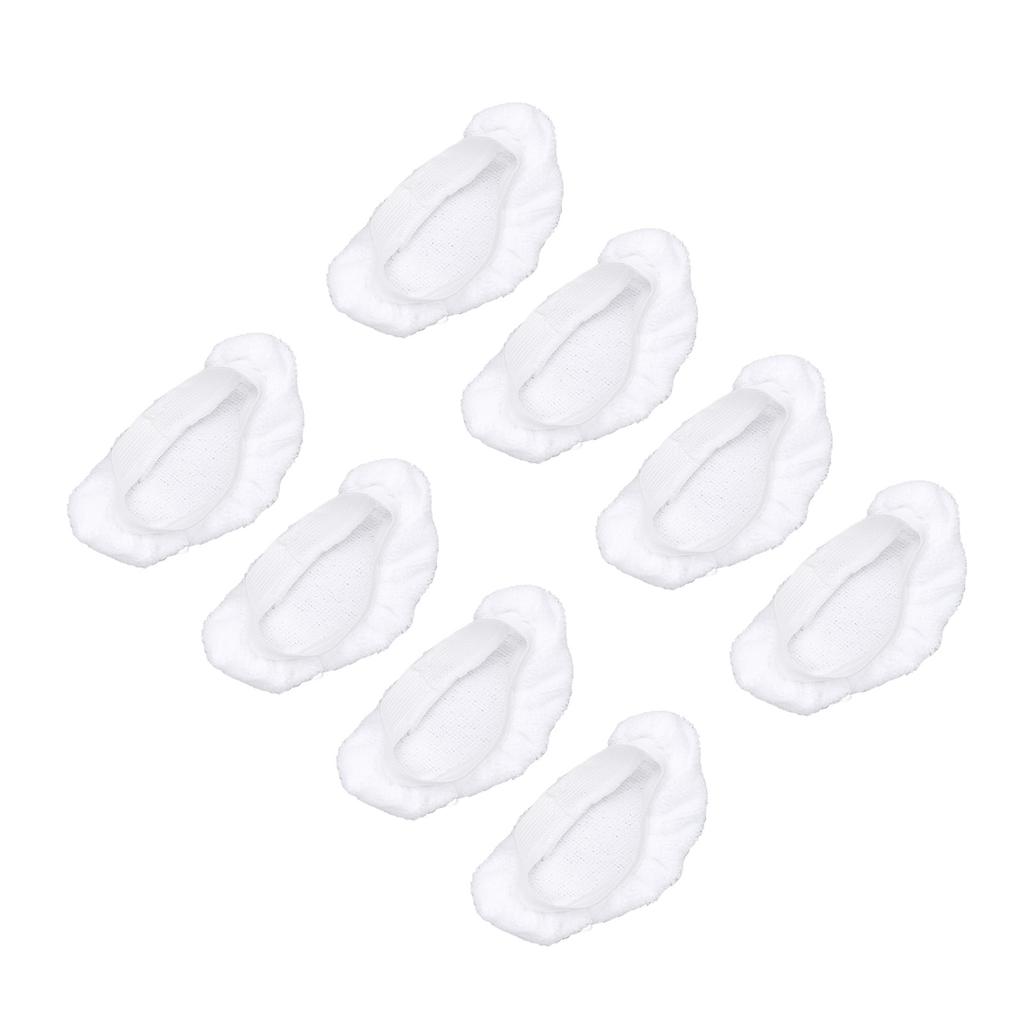 8 Pcs Steam Mop Pads for Handheld Steam Cleaner Reusable Universal Washable Microfiber Cloths