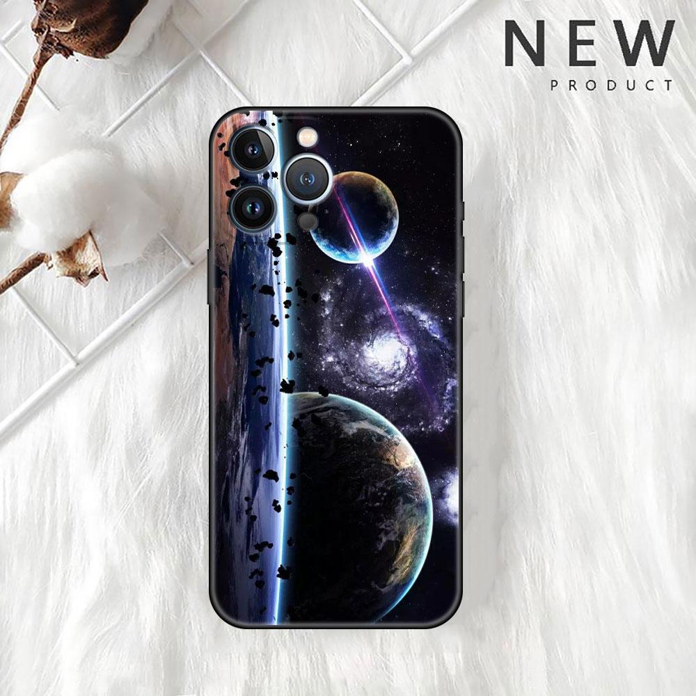 

Чехол Space Star Galaxy для Apple iPhone 14 Pro Max 13 11 12 Mini SE 7 8 Plus X XS 6 6S, силиконовый чехол для телефона, мягкий чехол из ТПУ iPhone 6 6S Plus
