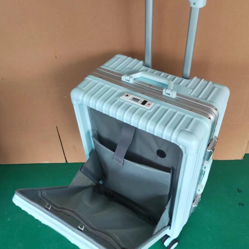 OEING Aluminum Frame Front-Opening Luggage