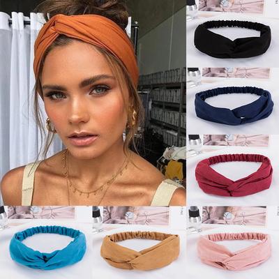 Nuovo Design Moda Donna Estate Style Fasce per Capelli Ragazza Bohemien Turbante Incrociato Fasce Bandane Accessori per Capelli