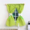 1/12 Dollhouse Sweet Floral Curtains Model Simulation Furniture Decoration Dolls House Living Scene Decor Accessories