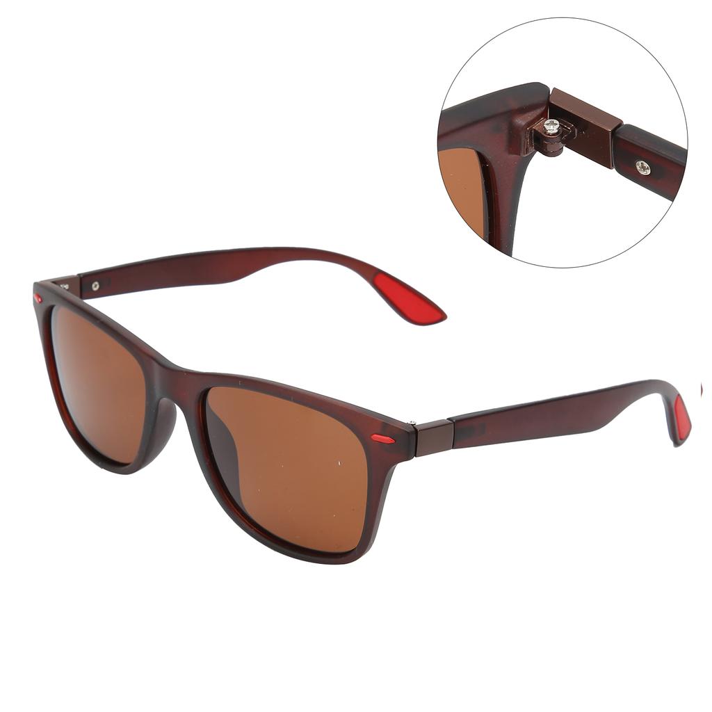 Lunettes de soleil polarisées professionnelles pour personnes âgées, portables, pour hommes, protection UV, lunettes de soleil élégantes