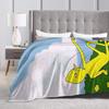 Super Soft BlanketsChildren Camping Lemongrab Unacceptable Bedding Throws  Flannel Bedspread For Bedroom Funny Sofa Bed Cover