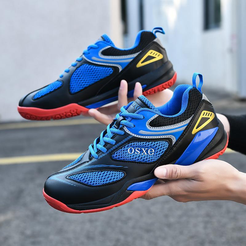 Badminton shoes men's and women's casual table tennis shoes new breathable cushioning competition training tennis shoes