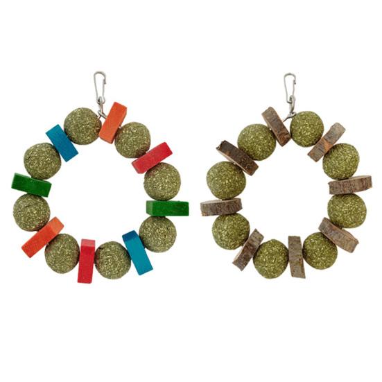 Přírodní ručně vyráběná hračka pro křečka Péče o zuby odolná proti žvýkání Králík s vůní trávy Morče Činčila Hračka pro domácí mazlíčky