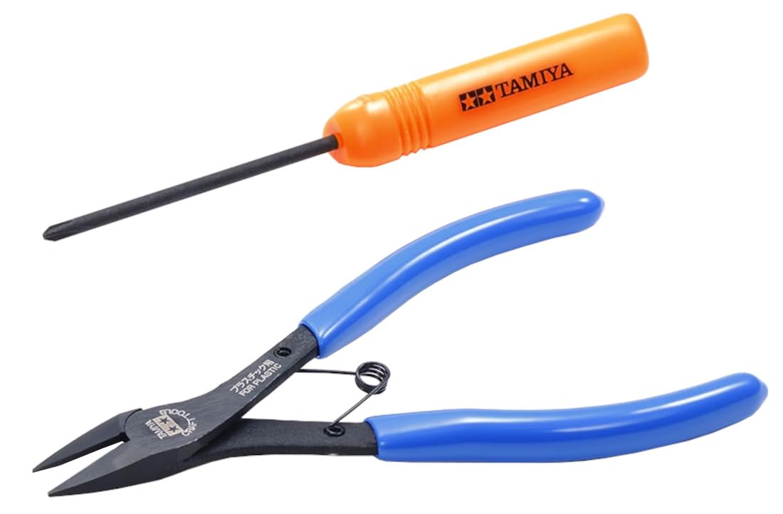 

Tamiya Серия инструментов для моделирования 158 Кусачки Mini 4WD и крестовая отвертка для пластиковых моделей №. инструменты (Код товара 74158)