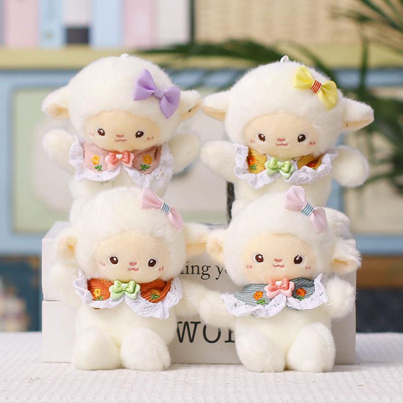 Plush Sheep Keychain With Pp Cotton Filling For Kids And Teens Gift
