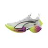Puma Comfortable Fabric Shock Absorbing Breathable Low Top Running Shoes Women sneaker White Yellow 311905-01