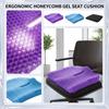 Ergonomic Cushion with Removable Cover, Breathable Pressure and Tailbone Support for Chair, Car, Wheelchair, Long Sitting