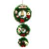 Designer Christmas Wreath - (Green, Length21Inch, Width 8Inch)