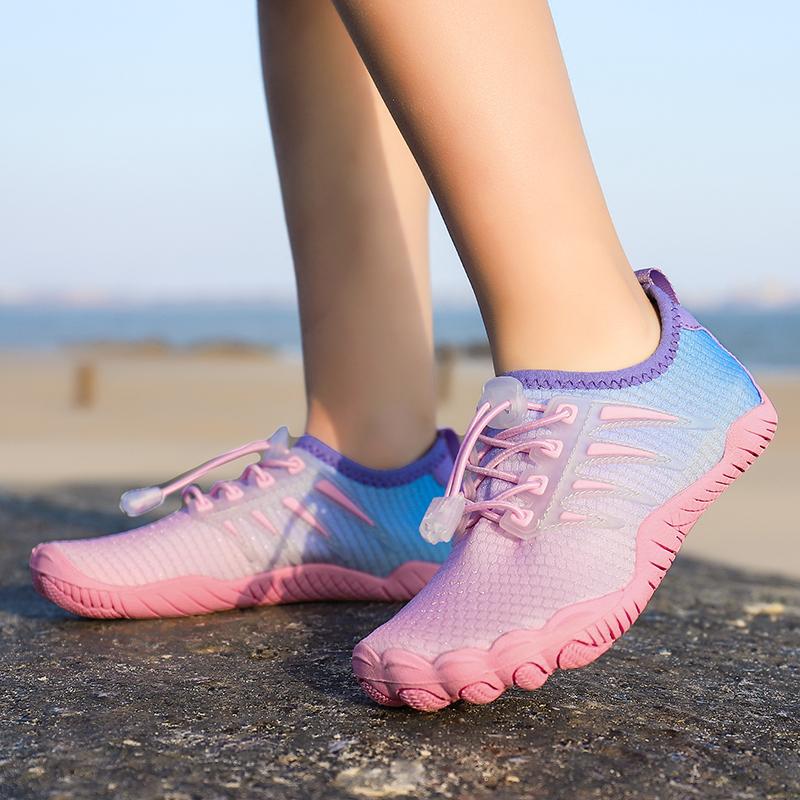 Kids Water Sports Shoes Quick Dry Beach Wading Shoes Children Sea Pool Aqua Shoes Outdoor Wading Sneakers Surfing Diving