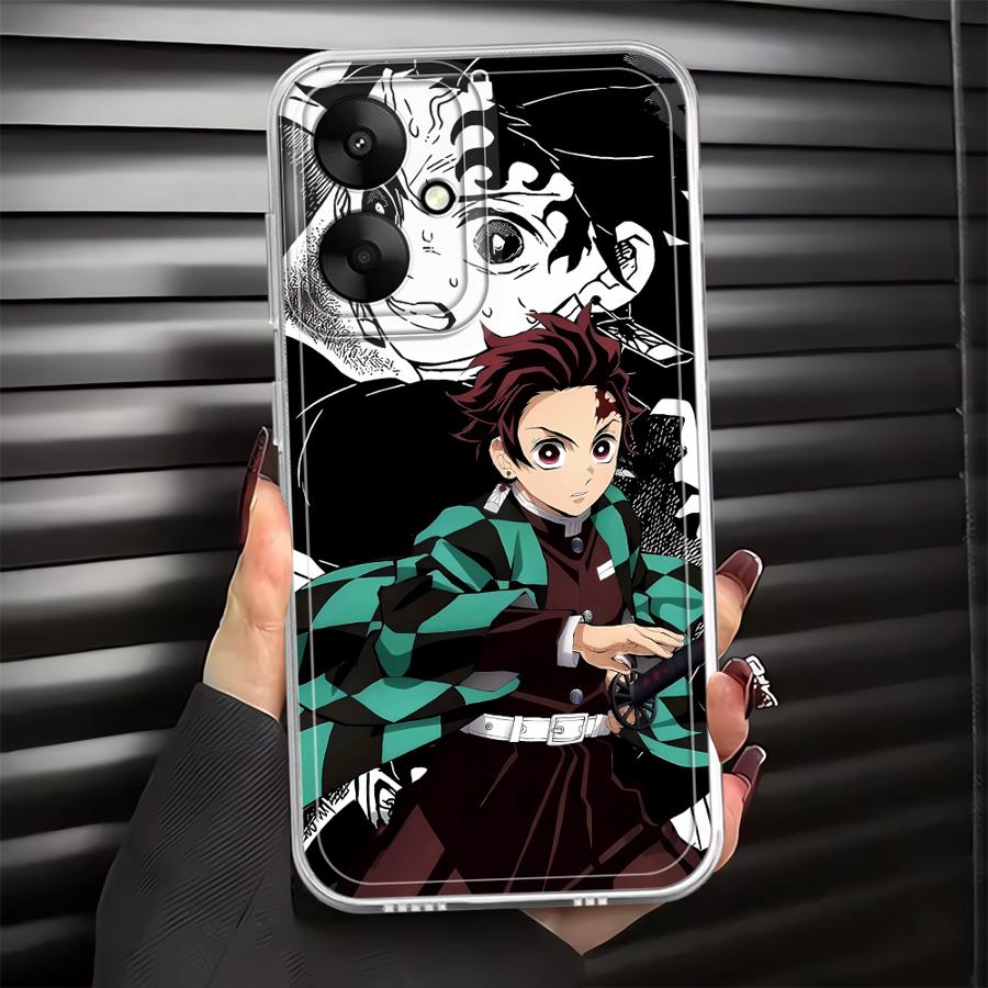

D-Demon S-Slayer Soft Phone Cover Phone Case for Xiaomi Mi 11T Pro 11 Lite Xiaomi Mi 11 Lite 5G