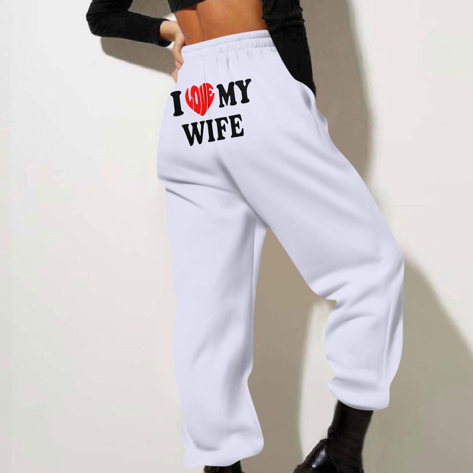 

Женские зимние спортивные штаны, однотонные повседневные брюки, женские флисовые спортивные штаны, широкие прямые брюки M белый