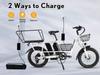 Bicicleta eléctrica PHILODO Traveller, motor de 750W, batería de 48V 35Ah, velocidad máxima 45 km/h, autonomía de 120 km, neumáticos de 20x3.0 pulgadas