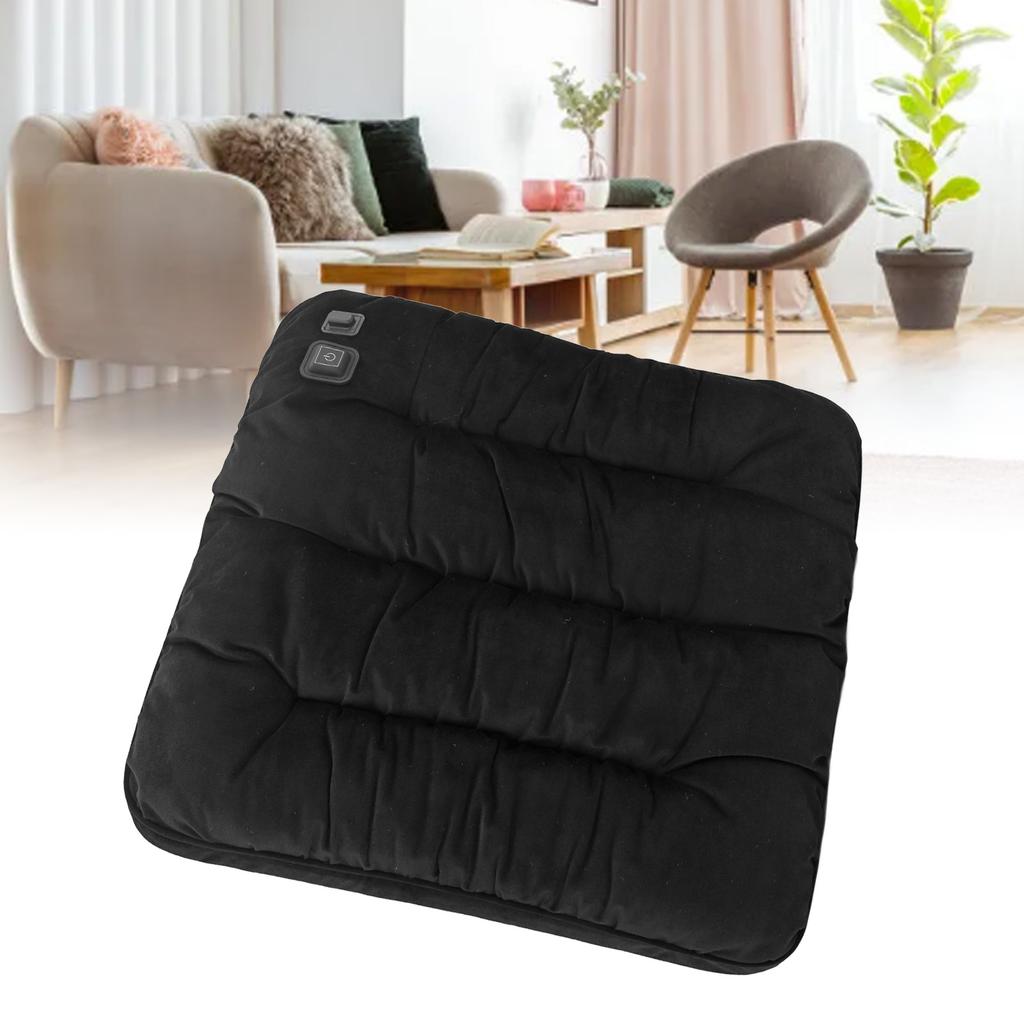 Heated Seat Cushion 3 Temp Modes Soft Washable Fast Heating USB Power Heating Seat Pads for Travel Family
