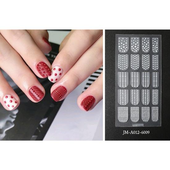 New Nail Art Sticker Nail Sticker 3D Nail Art Decoration Matte Dark Matte New Technology Two Ways To Use