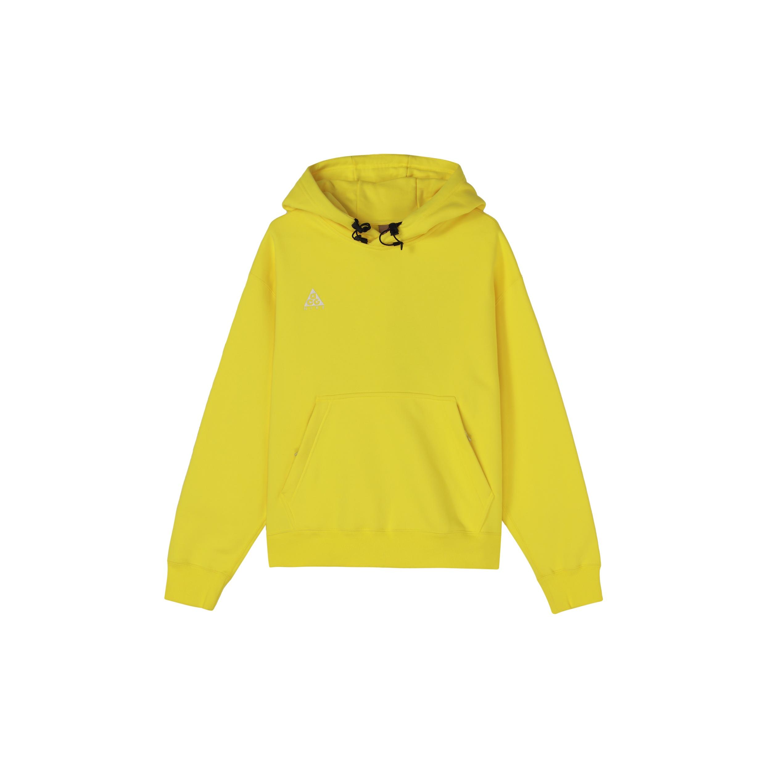 Men s Nike ACG Fleece Stay Warm Pullover Sports Optical Yellow BQ7199-731 M