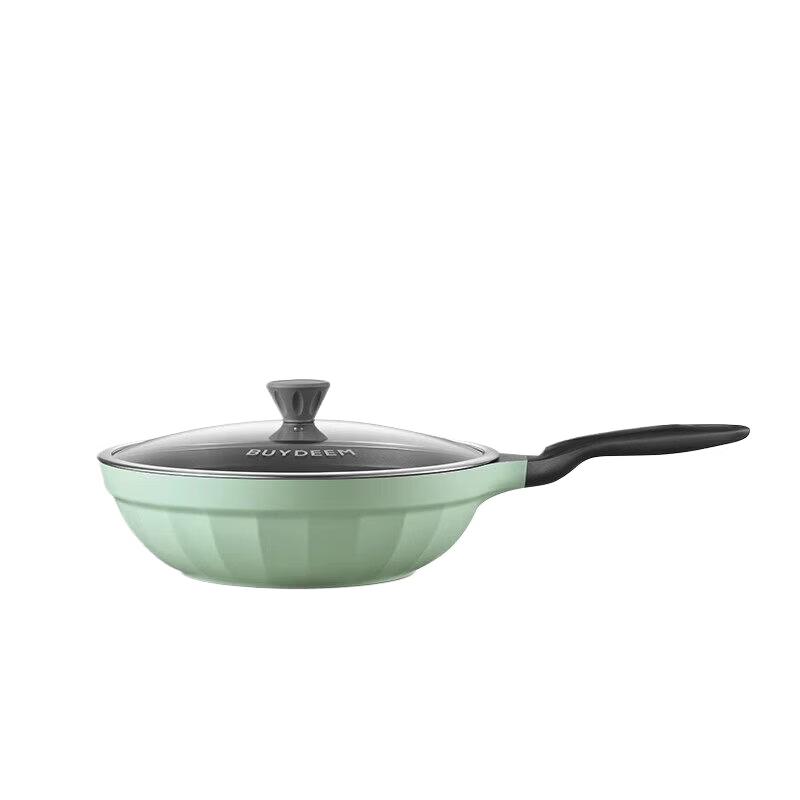 Buydeem 32cm Non-Stick Stir-Fry Pan