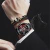SVJ Genuine Car Wheel Hub Men's Watch Three-dimensional Brake Hollow Personality Dial Sports Car Modified Black Technology Waterproof