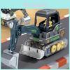 Inertia Excavator Grab Vehicle Toy For Kids With Movable Joints And Educational Fun