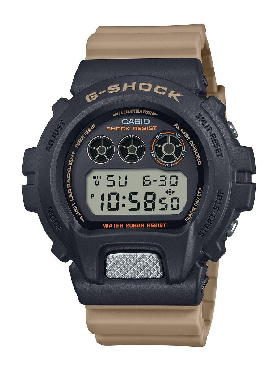 

Двухцветные утилитарные цвета [G-Shock] []DW-6900TU-1A5JF коричневый